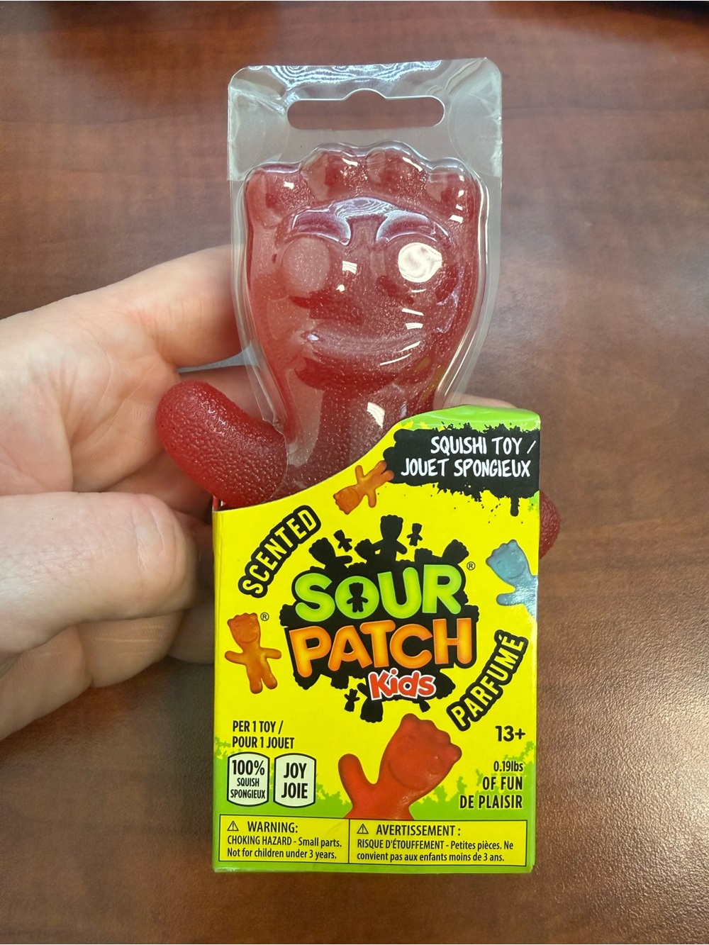 Red Sour Patch Squishy
